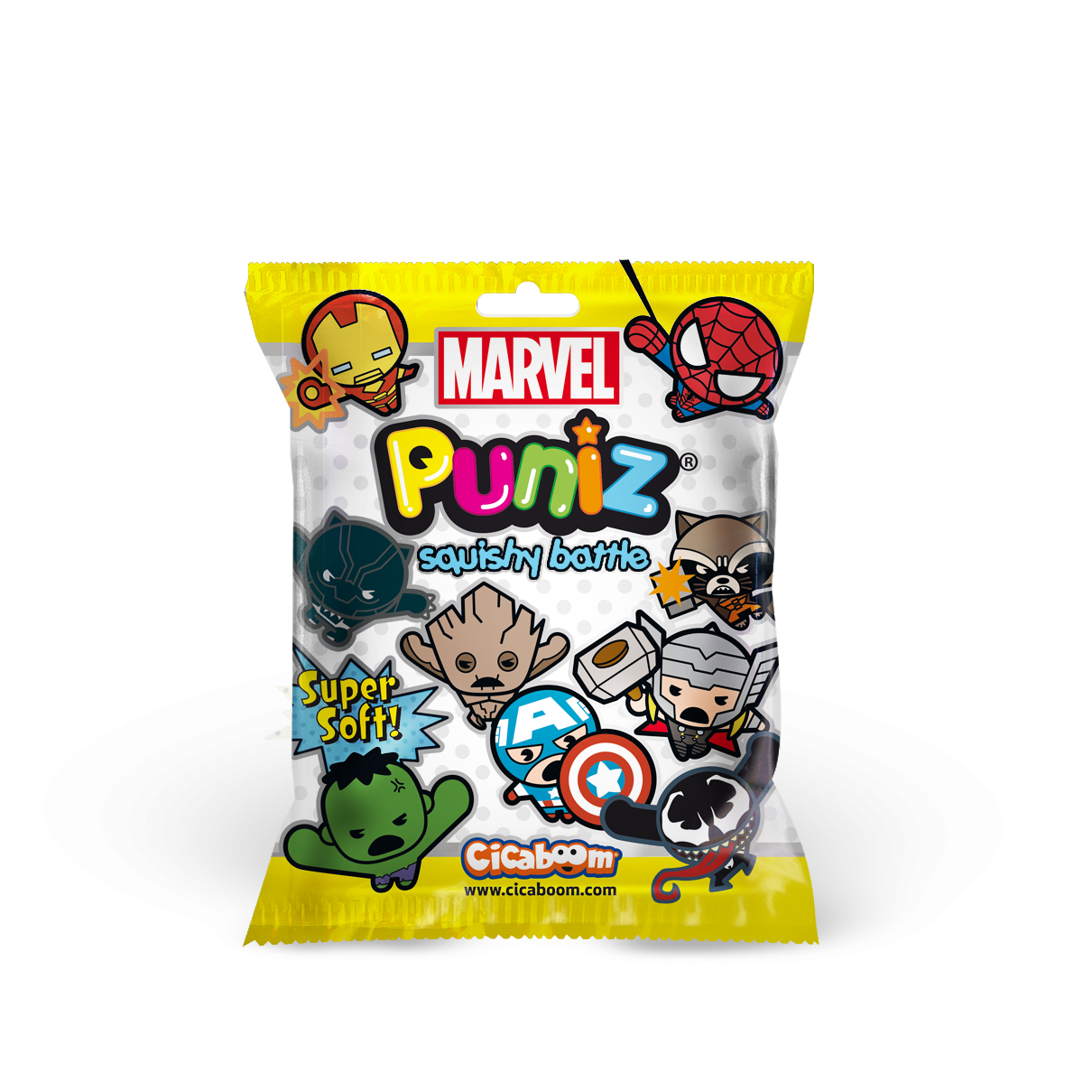 Marvel Puniz Squishy Battle | Thor