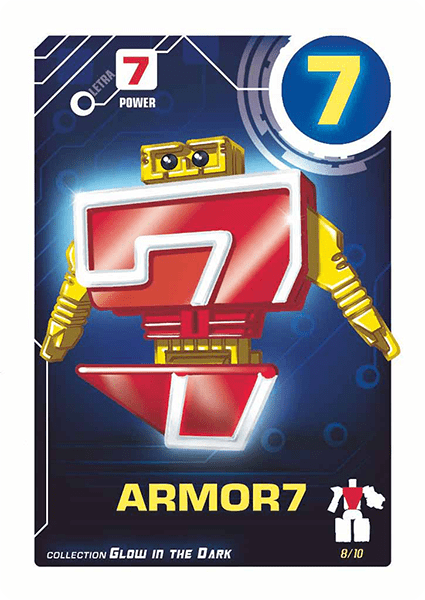 Letrabots Numbers Combo | Armor7