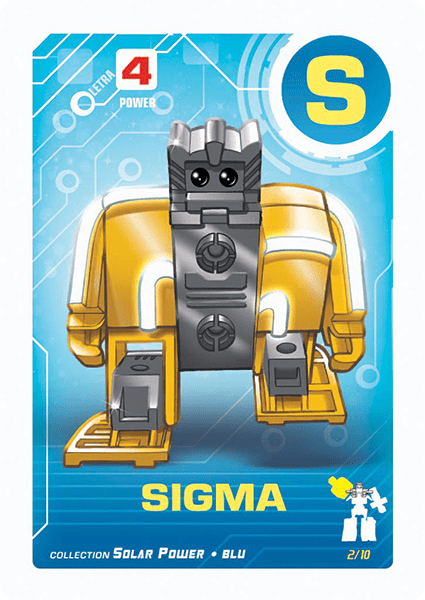 Letrabots Combo Big Robot ZUR | S Sigma + punto e virgola