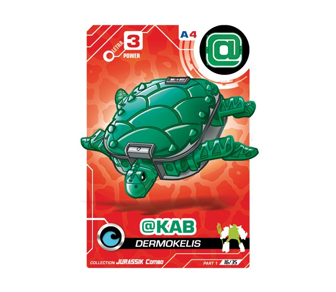Letranimal Jurassik Combo | @kab + tridente Tartanius