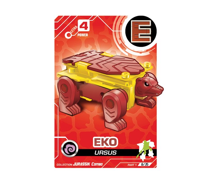 Letranimal Jurassik Combo | E Eko + spada Bearius