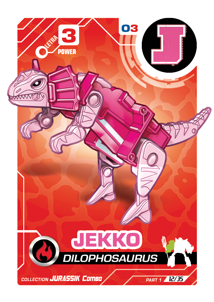 Letranimal Jurassik Combo | J Jekko