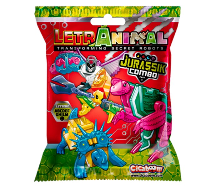 Letranimal Jurassik Combo | L Lollo