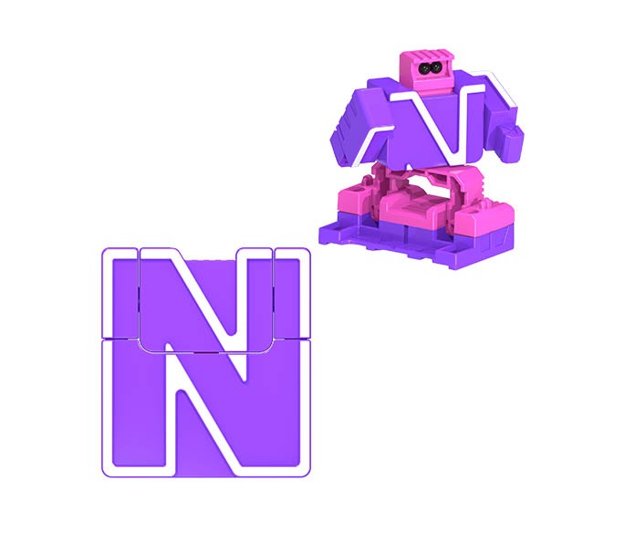 Letrabots Combo Big Robot MOK | N Nebula