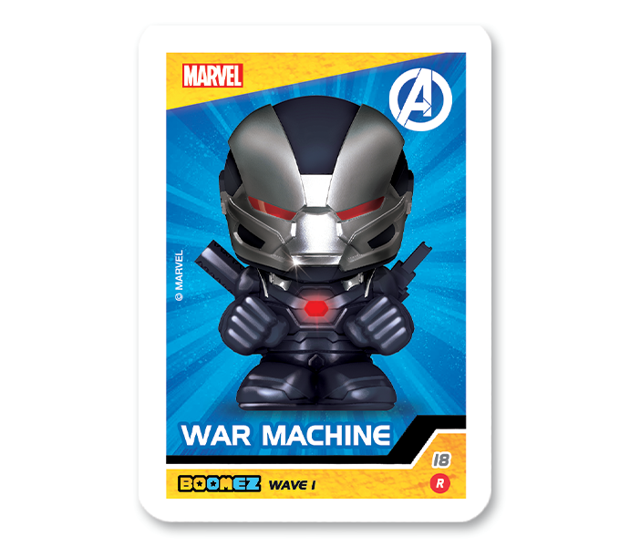 Marvel Boomez | War Machine Metal