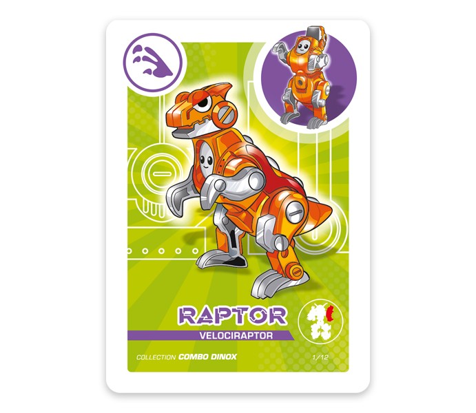 Saurobots | Raptor Glow in the Dark