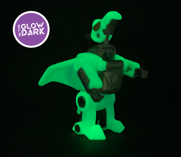 Saurobots | Ptero Glow in the Dark