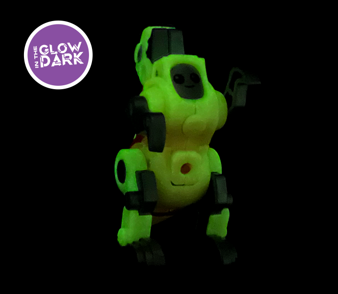 Saurobots | Raptor Glow in the Dark