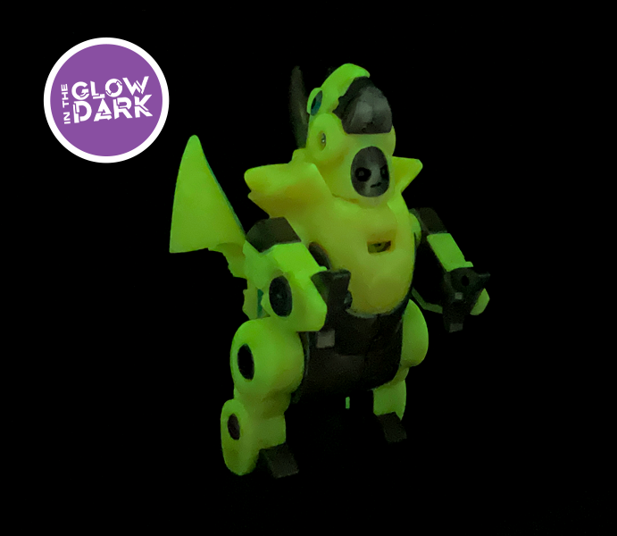 Saurobots | Dinotrix Glow in the Dark