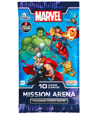Marvel Mission Arena | Raccoglitore Avengers Ed. + 10 Carte omaggio