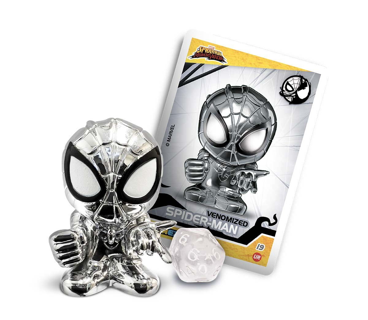 Marvel Boomez 3 | Spider-Man Silver Ultra-Raro