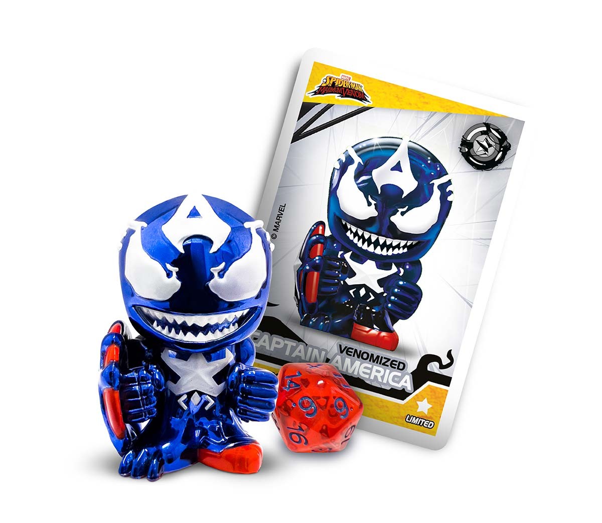 Marvel Boomez 3 | Captain America Chrome Limited Edition