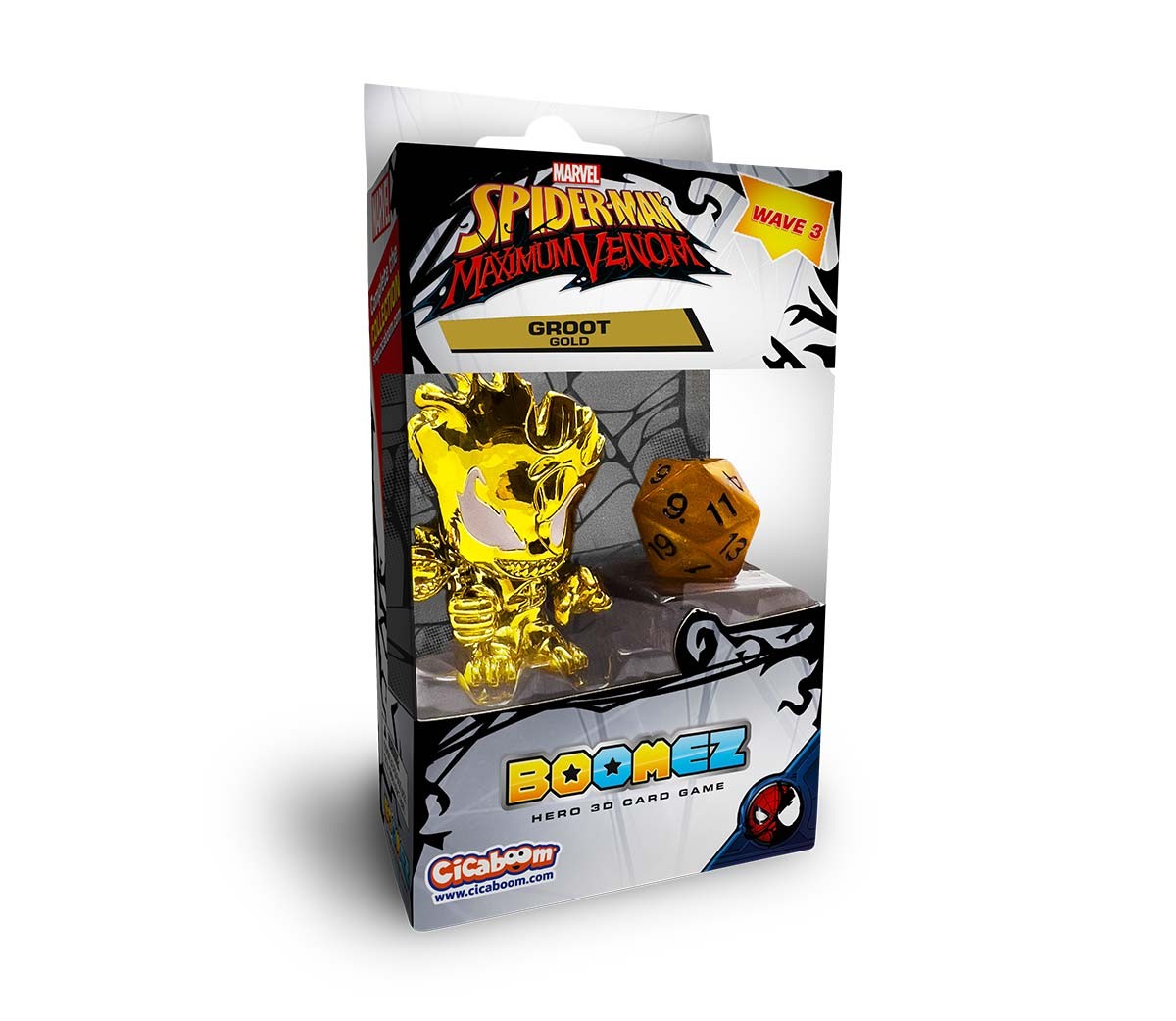 Marvel Boomez 3 | Groot Gold Ultra-Raro