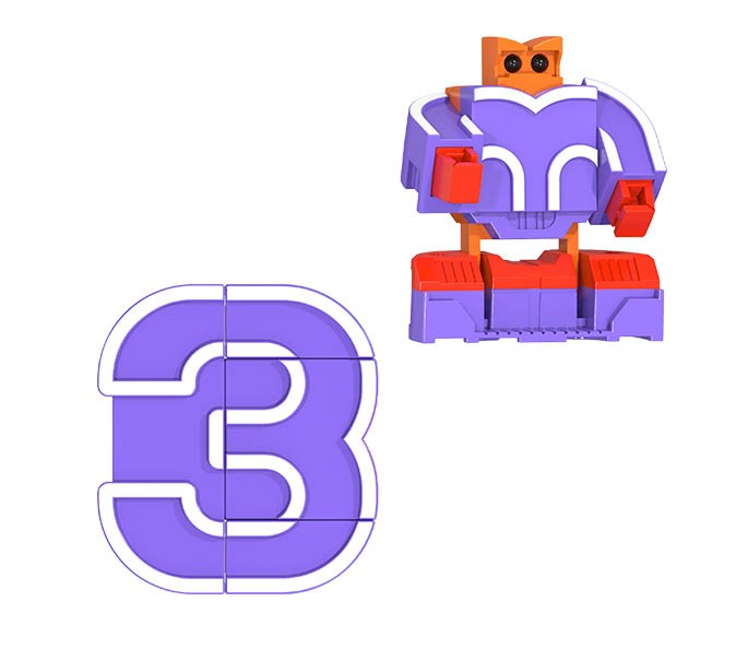 Letrabots Numbers Combo | Jump3