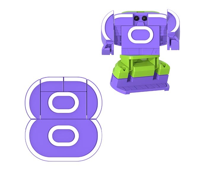 Letrabots Numbers Combo | 8ktagon