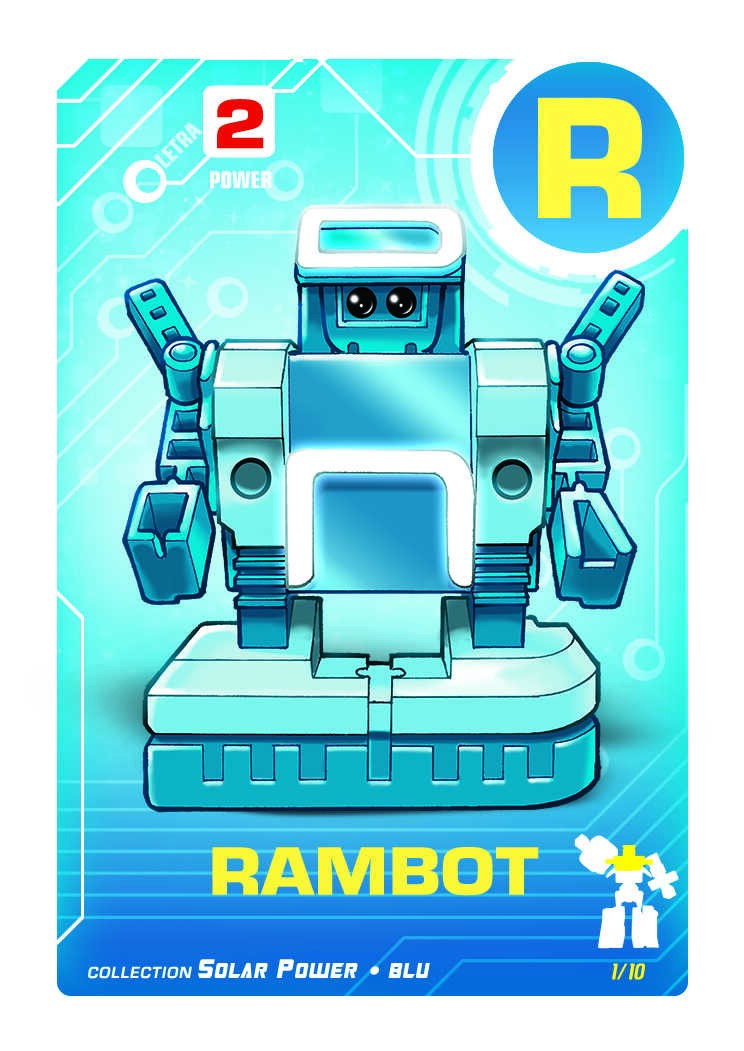 Letrabots Combo Big Robot ZUR | R Rambot