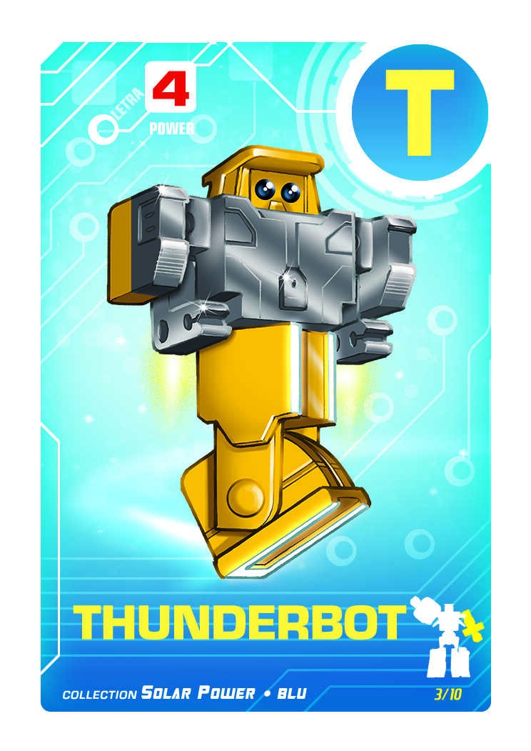 Letrabots Combo Big Robot ZUR | T Thunderbot