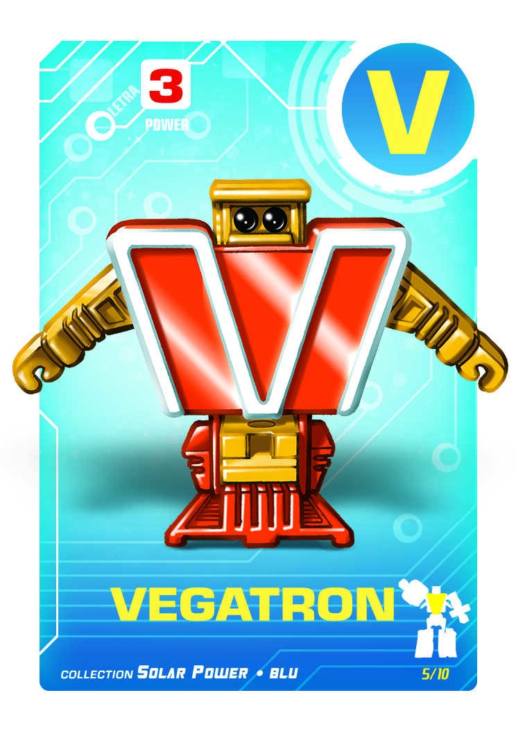 Letrabots Combo Big Robot ZUR | V Vegatron