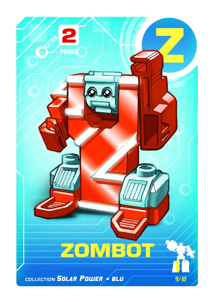Letrabots Combo Big Robot ZUR | Z Zombot