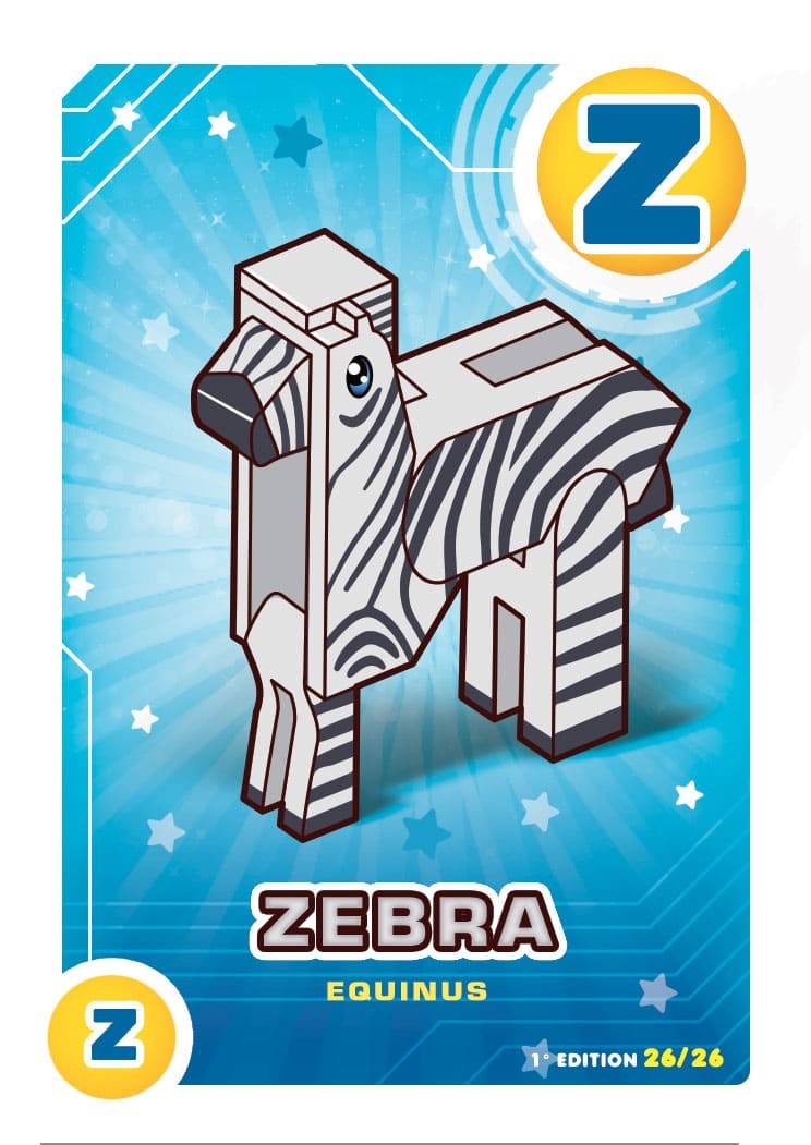Letrazoo Z Zebra
