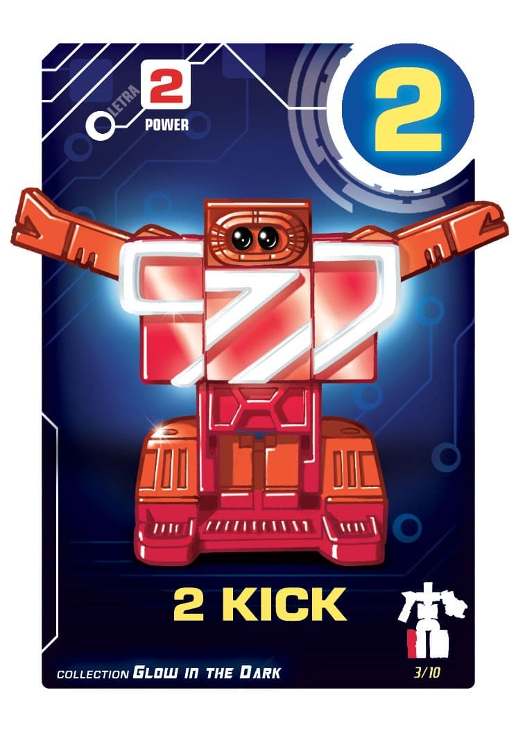 Letrabots Numbers Combo | 2Kick