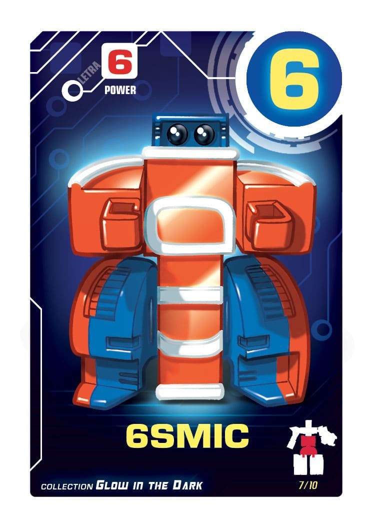 Letrabots Numbers Combo | 6Smix