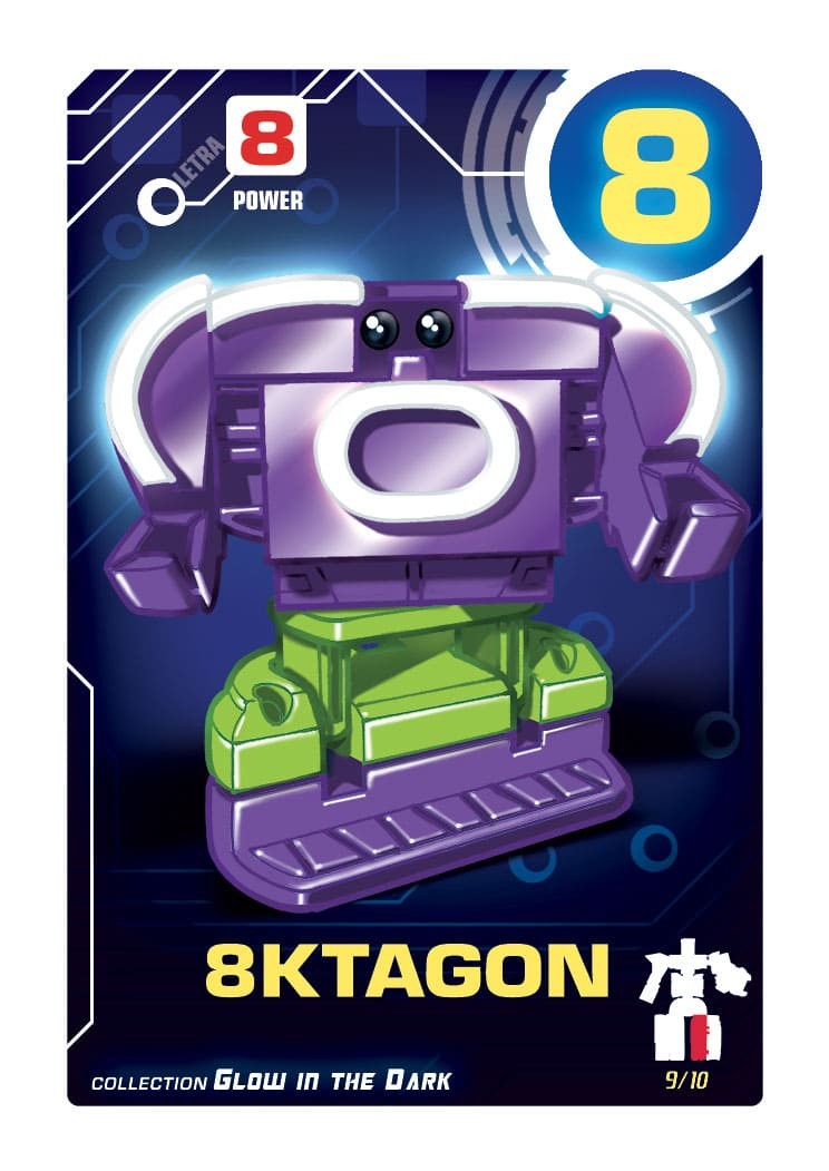 Letrabots Numbers Combo | 8ktagon