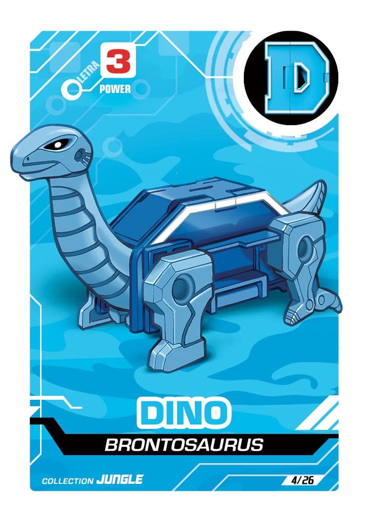 LetrAnimal Solar Power Collection Dino