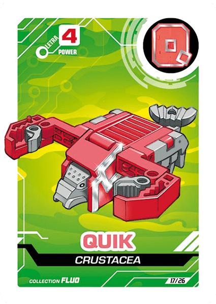 LetrAnimal Fluo Collection Quik