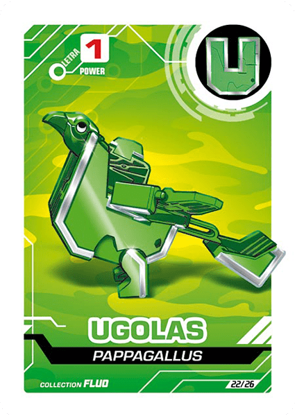 LetrAnimal Fluo Collection Ugolas