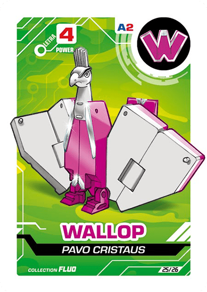 LetrAnimal Fluo Collection Wallop