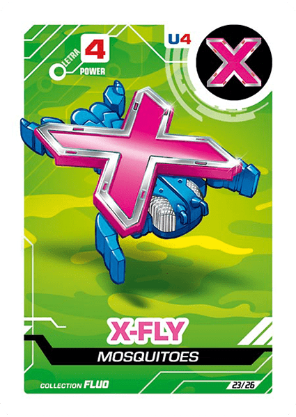 LetrAnimal Fluo Collection X-Fly