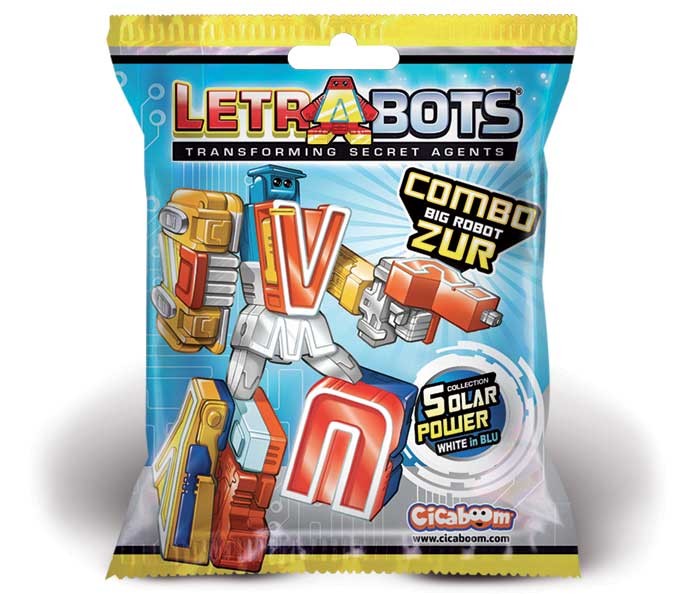 Letrabots Combo Big Robot ZUR | T Thunderbot