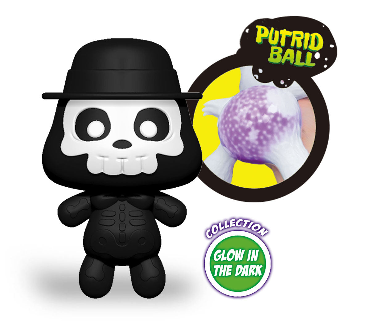 Elastikorps Zombie Peluche - Skeletux