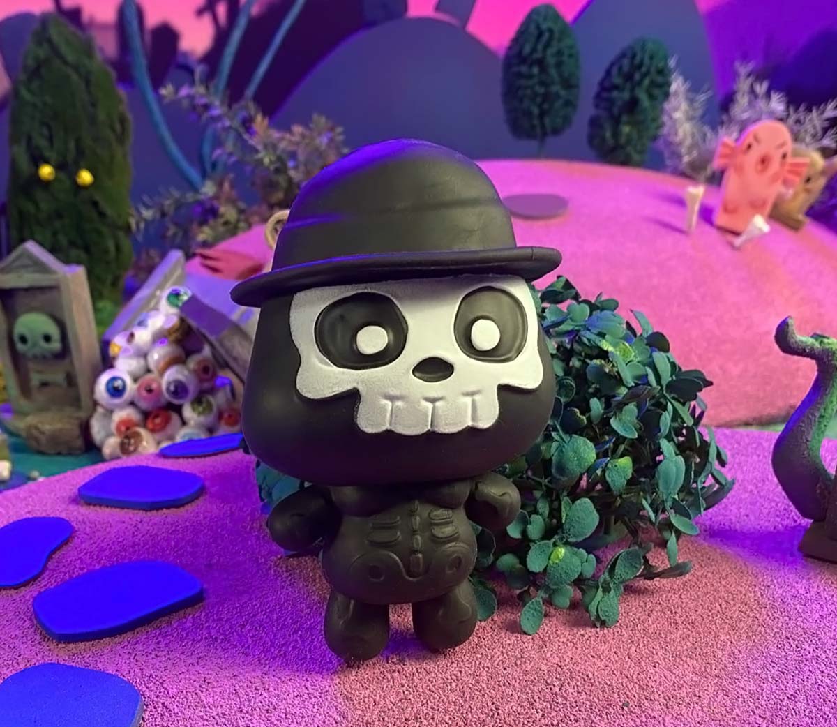 Elastikorps Zombie Peluche - Skeletux