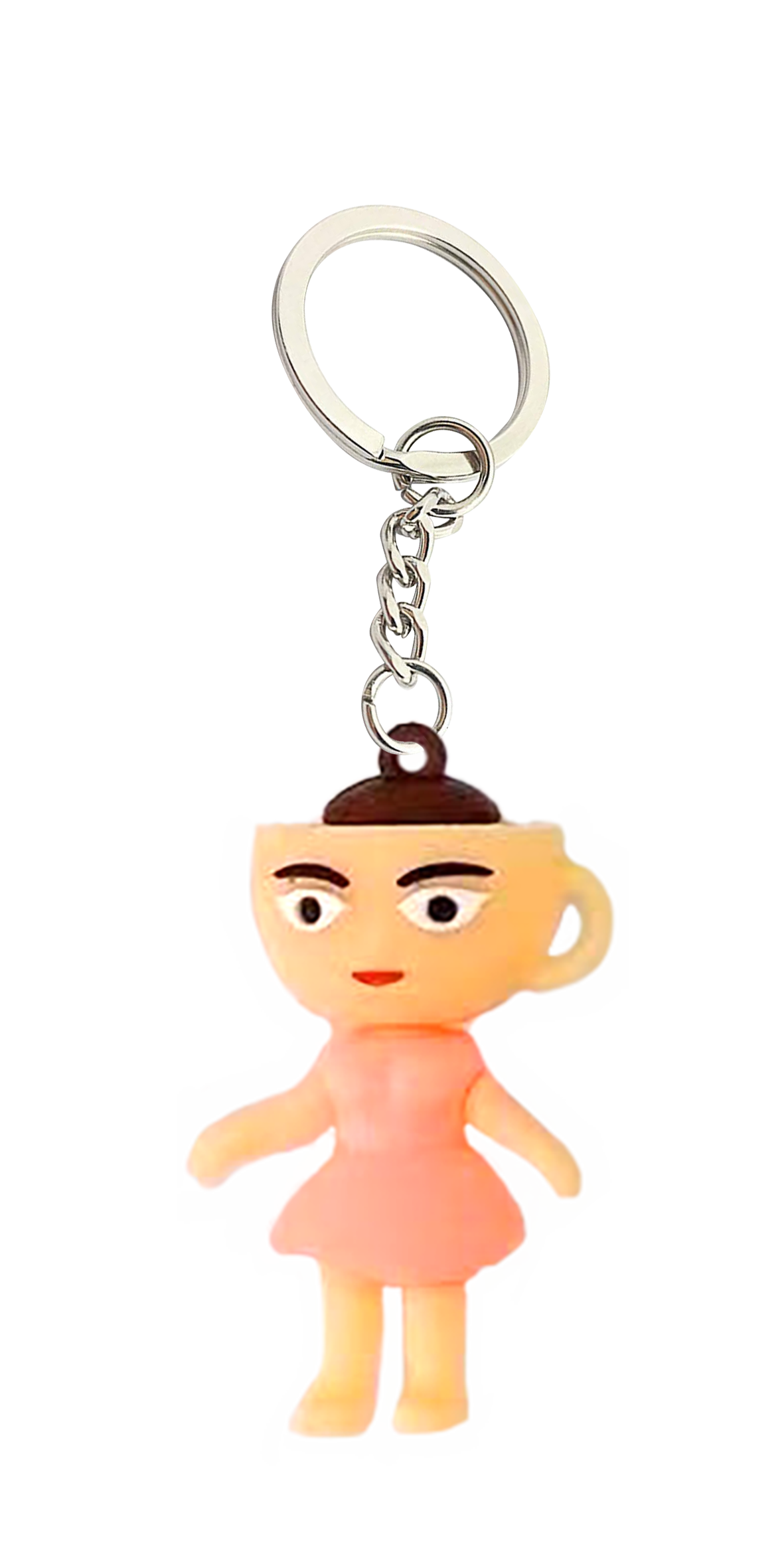 Universal Brainrot AI - Portachiavi 3D | Ballerina Cappucina