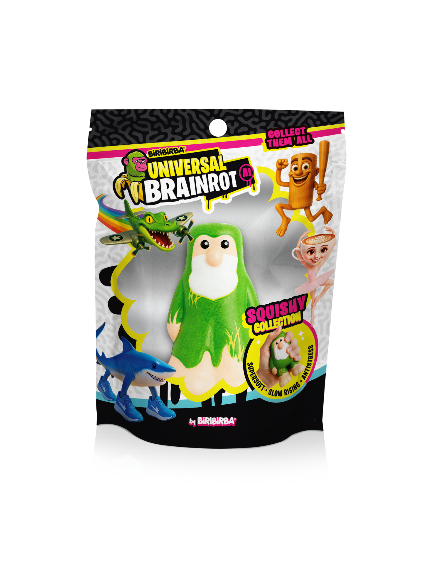 Universal Brainrot AI - Squishy 7 cm | Brr Brr Patapim