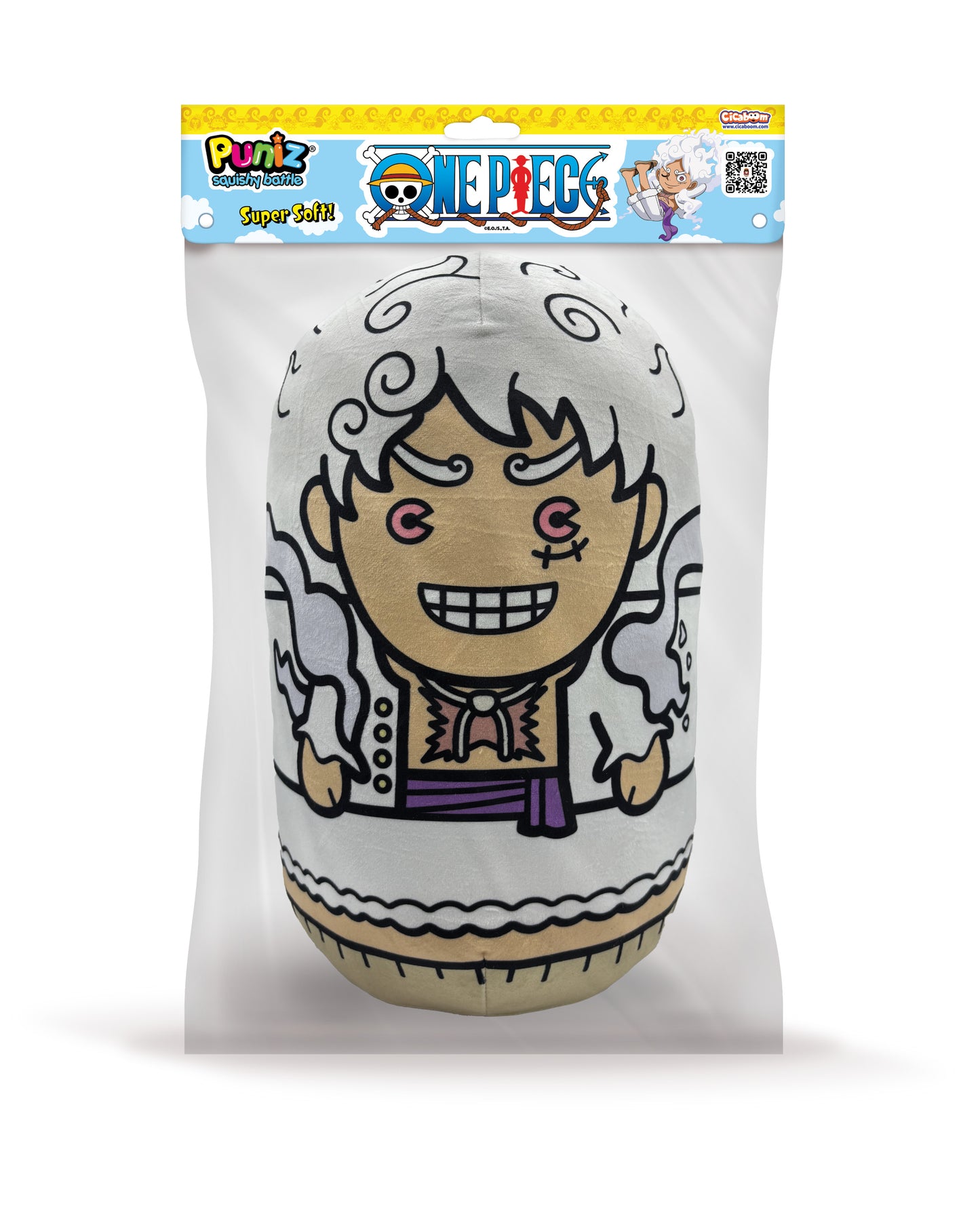 One Piece Puniz Squishy Battle | Luffy Gear 5 Jumbo Size