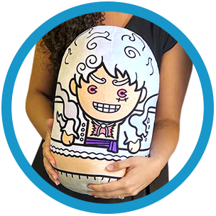 One Piece Puniz Squishy Battle | Luffy Gear 5 Jumbo Size