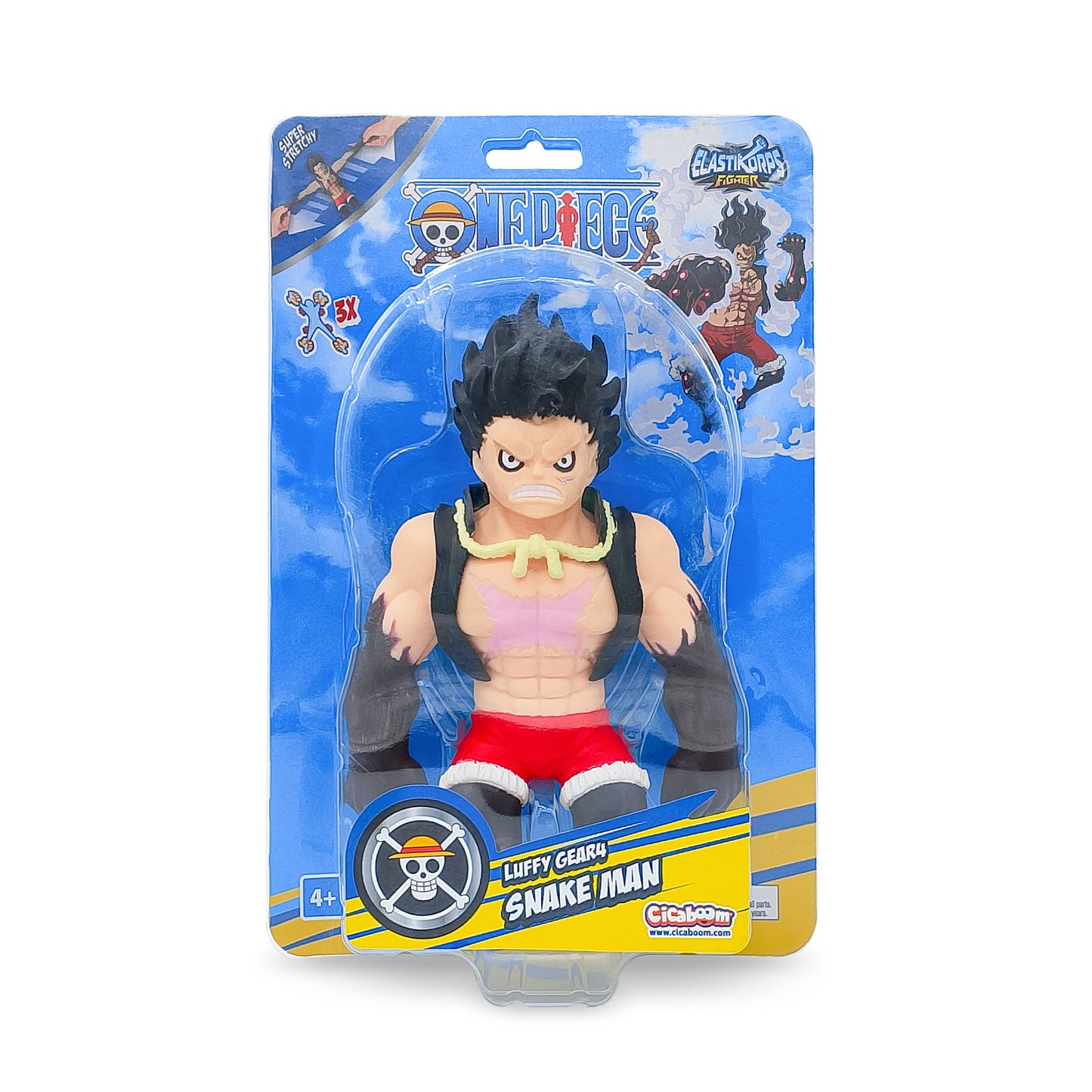 Elastikorps Fighter Resize One Piece - Luffy Gear 4 Snakeman