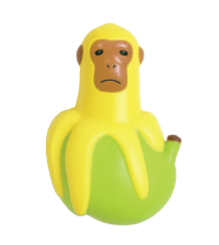 Universal Brainrot AI - Squishy 7 cm | Makakini Bananini