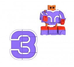 Numbers Combo Big Robot