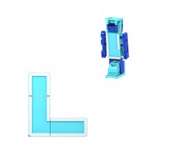 Letrabots Combo Big Robot MOK | L Lux + punto e virgola