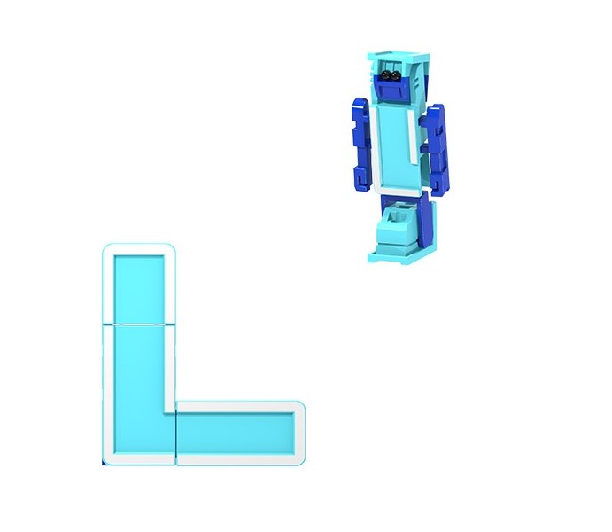 Letrabots Combo Big Robot MOK | L Lux