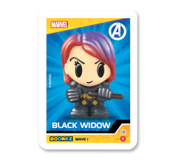 Marvel Boomez | Black Widow speciale UV CHANGING COLOR