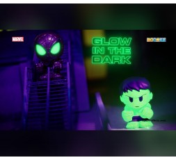 Marvel Boomez | Spider-Man speciale METAL occhi GLOW IN THE DARK