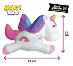 Pushy Pushy Squishy Kawaii | Maxi Unicorno Volante