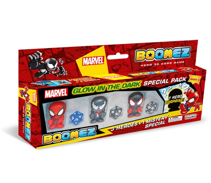Marvel Boomez 2 | Special Pack style 1 - glow in the dark