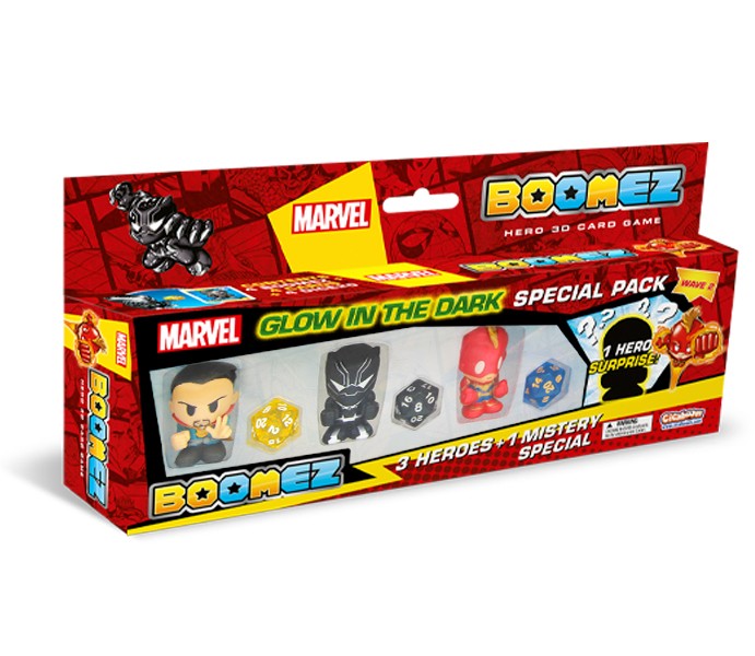 Marvel Boomez 2 | Special Pack style 2 - glow in the dark