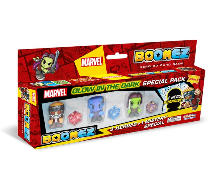 Marvel Boomez 2 | Special Pack style 4 - glow in the dark